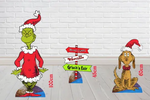 Display o Grinch para Decoração de Natal