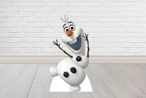 Display Olaf, Totem Enfeite de Aniversario