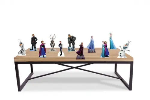 Display para Decoração Frozen , Totem Enfeite de Aniversario