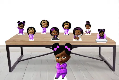 Display Poderosa Chefinha Afro para Decoração de Festa