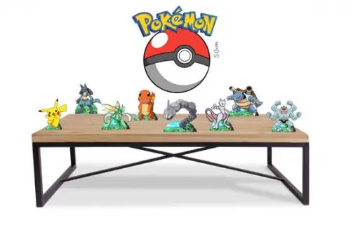 Display Pokemon para Decoração de Festa