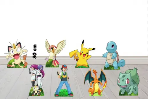 Display Pokemon,totem Decorativo 80 cm