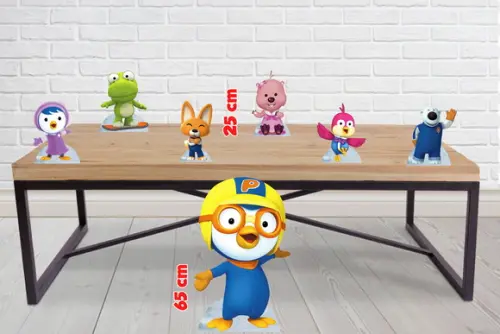 Display Pororo, totem decorativo