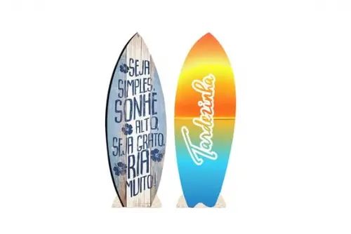 Display Prancha de Surf em mdf , Enfeite e Decoração