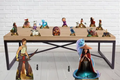Display Raya e o Último Dragão para Decoração de Festa