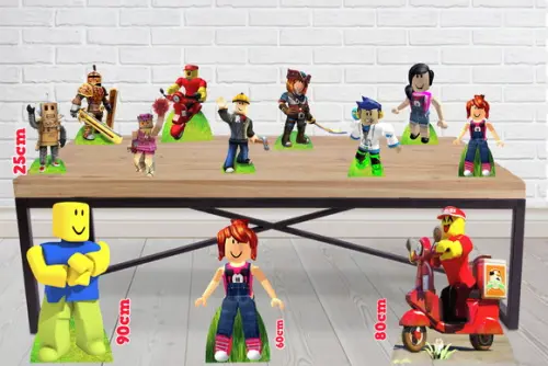 Display Roblox, Totem decorativo para festa
