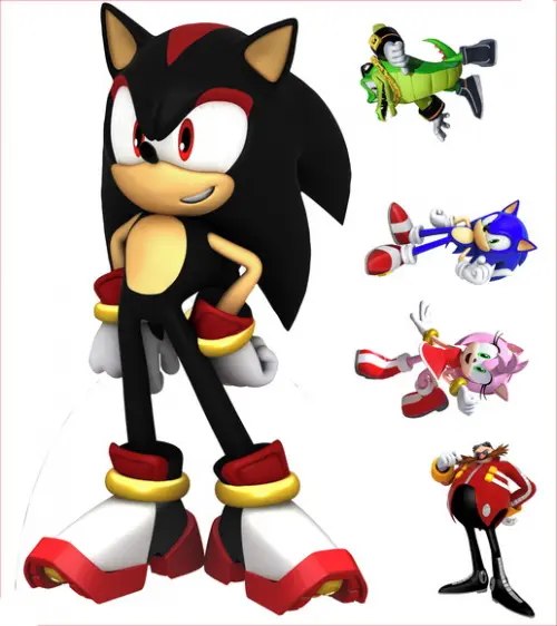 Display Sonic Shadow, Totem Enfeite de Aniversario