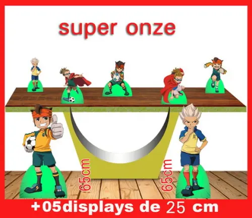 Display Super Onze, Totem Enfeite De Aniversario
