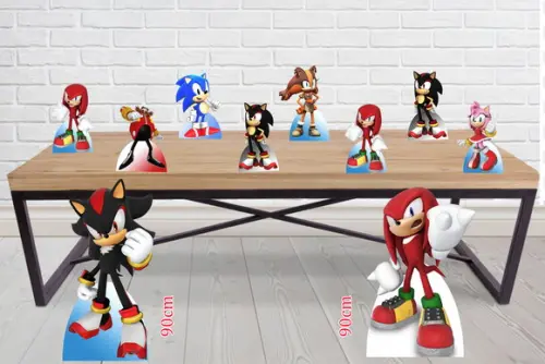 Display Super Sonic, Totem Enfeite De Aniversario