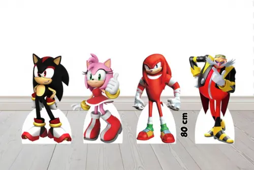 Display Super Sonic, Totem Enfeite de Aniversario