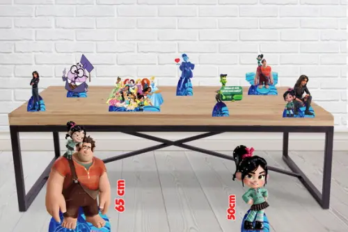 Display wifi ralph totem decorativo para festas