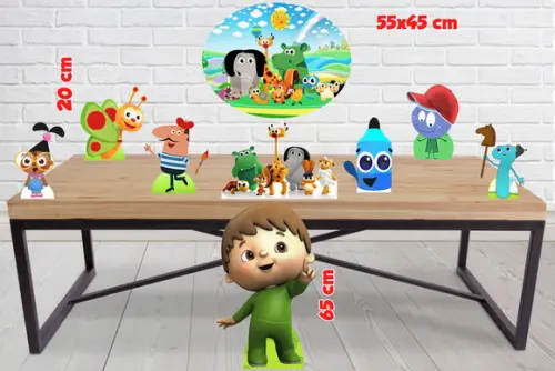 Displays Baby Tv E Elipse 55x45 Em Mdf