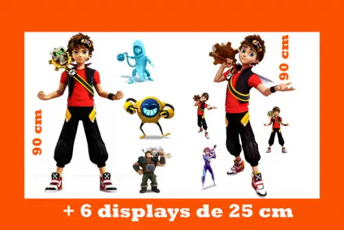 Display Zak, Totem Enfeite De Aniversario