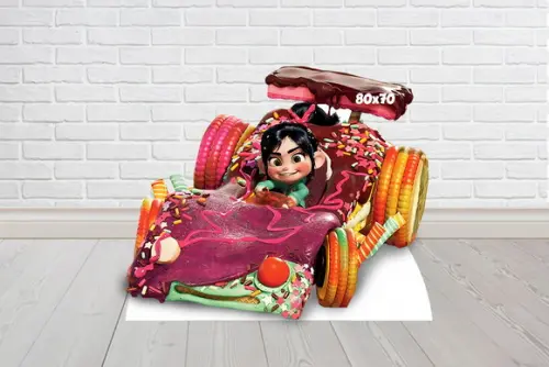 Displays Carros de Doce Vanellope Detona Ralph