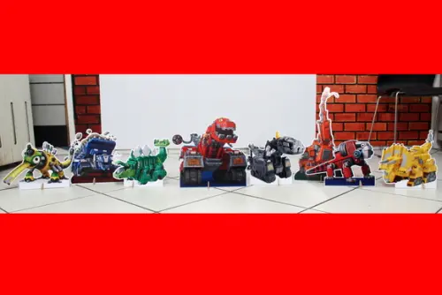 Displays de Mesa Dinotrux