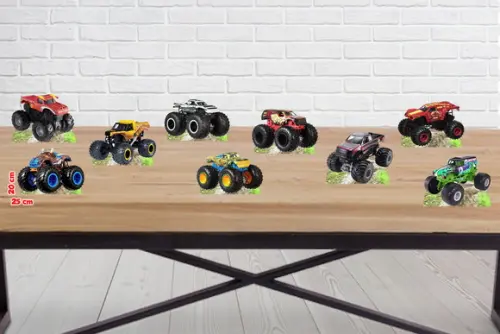 Displays de mesa Monster Jam