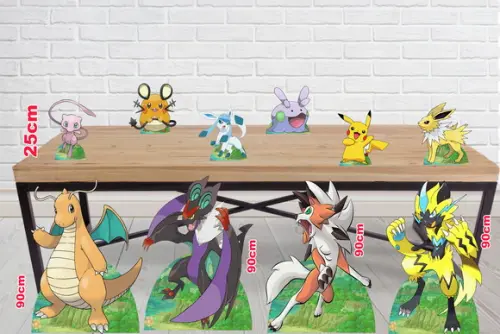Displays E Totens Pokemon, Para Decoração De Festa