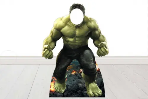 Displays Hulk para Tirar Foto