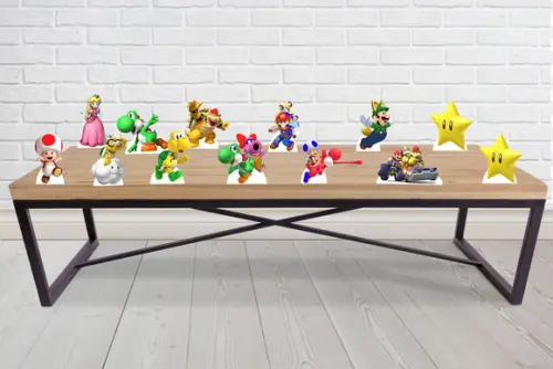 Displays para mesa Super Mario Bros