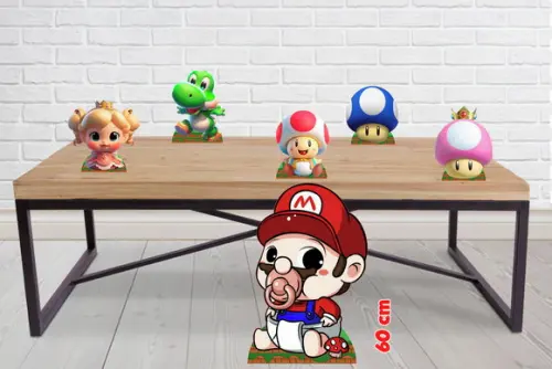 Displays Super Mario Baby para Decoração