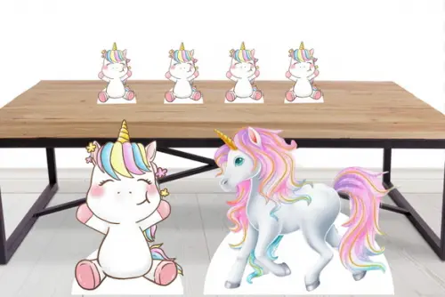 Displays Unicornio Enfeite Decorativo
