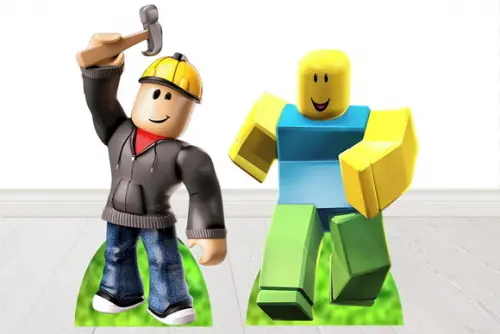 Kit Display Roblox, 2 Peças de 90 cm Enfeite Decorativo