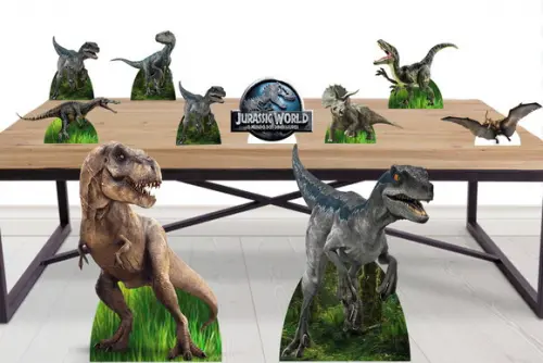 Kit Display Jurassic World Enfeite Decorativo