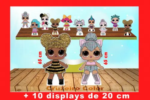 Kit Festa Lol Surprise E Displays De Mesa