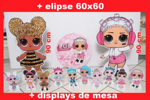 Kit Festa Lol Surprise E Displays De Mesa