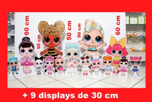 Kit Festa Lol Surprise E Displays De Mesa Para Festa