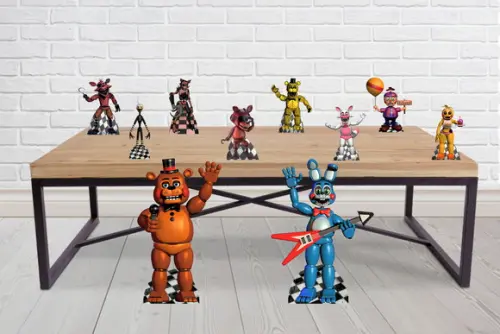 Kit Totem Five Night E Displays De Mesa