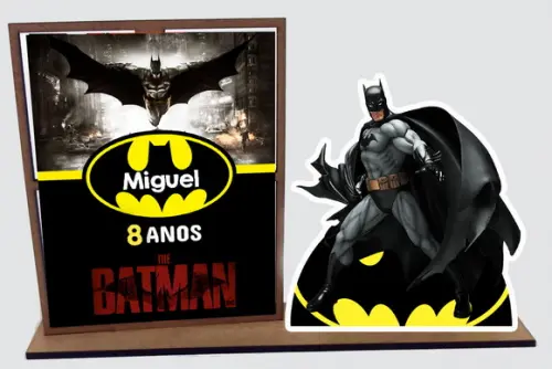 Lembrancinha Batman, enfeite de aniversario