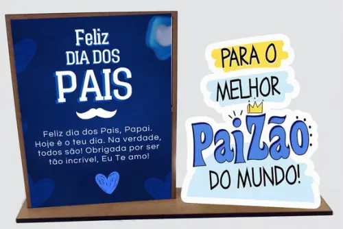 Lembrancinha Dis dos Pais