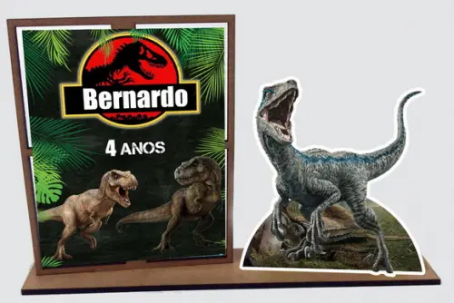 Lembrancinha Porta Retrato Jurassic Park