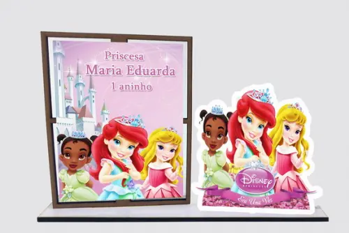 Lembrancinha princesas baby ,Porta Retrato