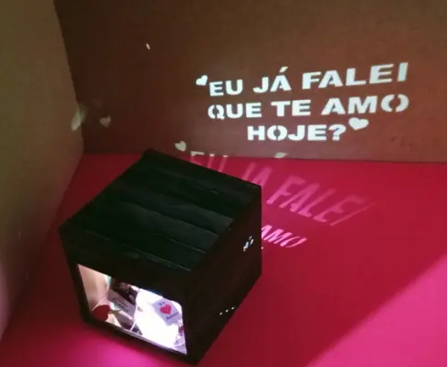Luminaria Com Foto Para Presentear Quem Voce Ama