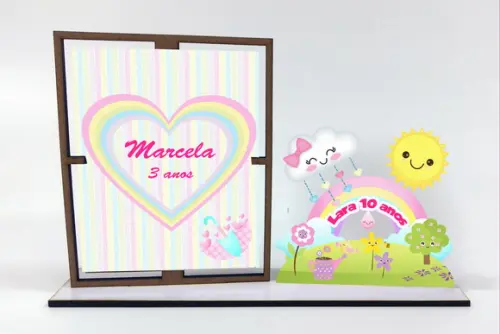 Porta Retrato Personalizado Chuva De Benção
