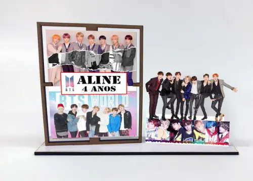 Porta Retrato Personalizado BTS