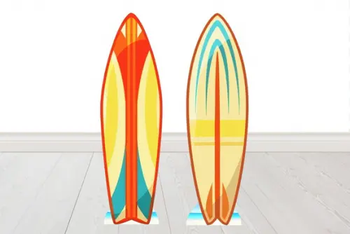 Prancha de Surf em mdf , Totem Enfeite e Decoração