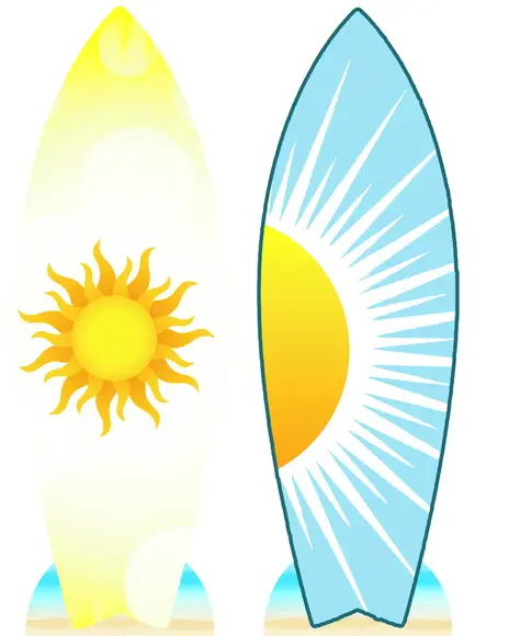 Prancha de Surf em mdf , Totem Enfeite e Decoração