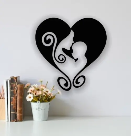 Quadro 3d Amor de Mãe, Painel decorativo
