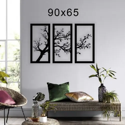 Quadro Arvore, Painel decorativo 3d 90x65