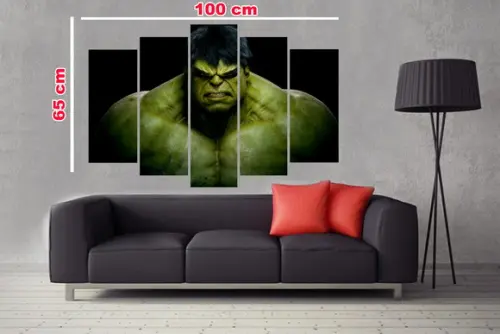Quadro Painel Decorativo Hulk