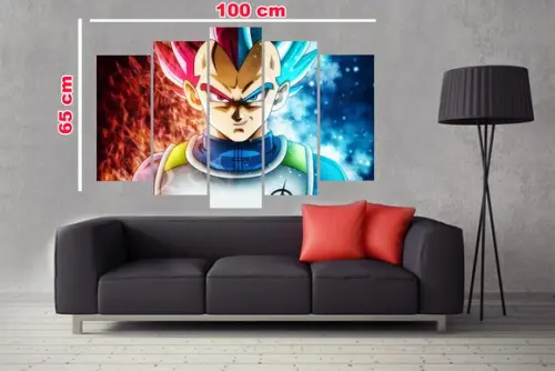 Quadro Painel Decorativo Dragon Ball