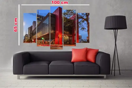 Quadro Painel Decorativo Masp Avenida Paulista
