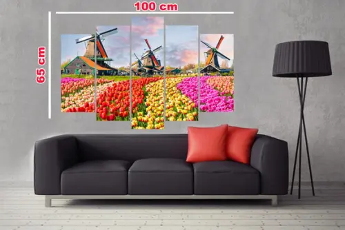 Quadro Painel Decorativo Tulipa Flor
