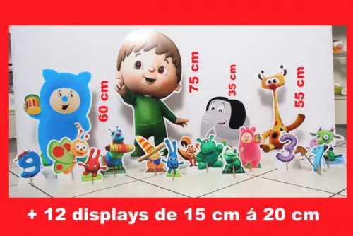 Totem Baby Tv Enfeite para Festa de Aniversario
