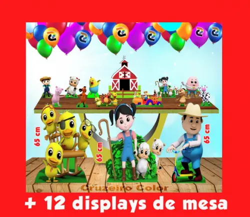 Totem Chão Farmees E Displays De Mesa