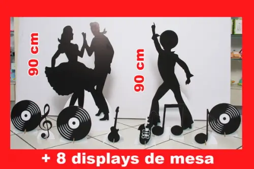 Totem de Chão Anos 60 e Displays de mesa