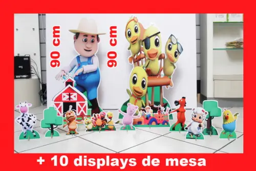 Totem De Chão Farmees E Displays De Mesa